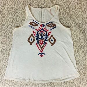 Tribal print tank top